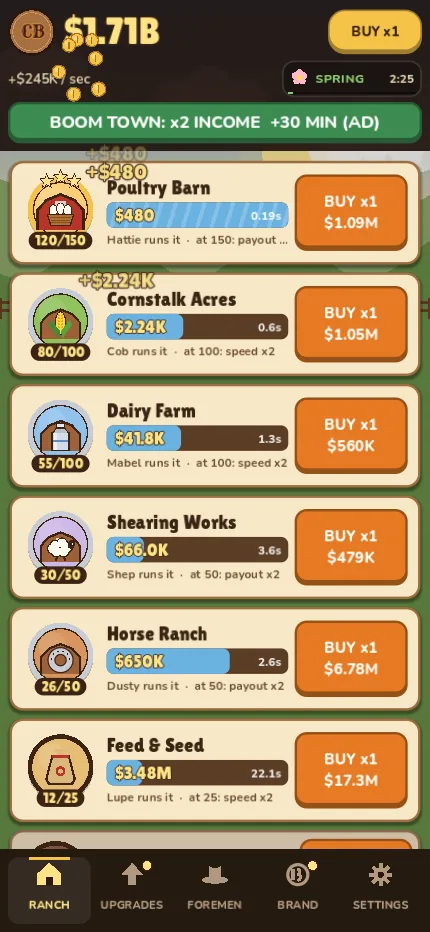 A ranch empire worth $1.71B: poultry barn, dairy farm, horse ranch and feed store